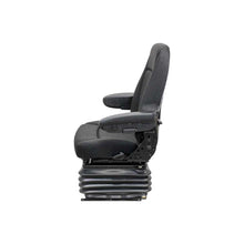 Uni Pro Case F Series Wheel Loader 1200 Air Suspension Seat Kit | Charcoal Gray Fabric