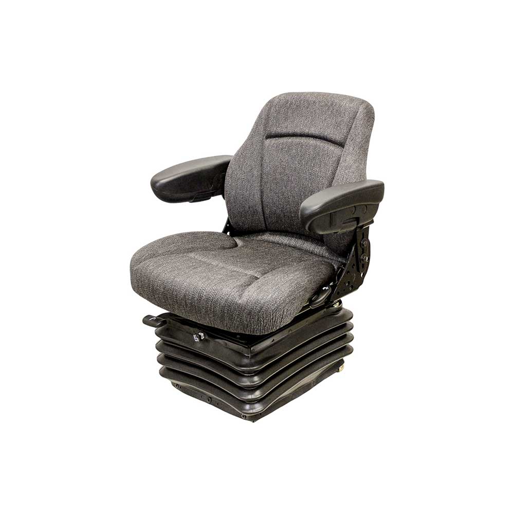 Sears | 5552 | Seat & Air Suspension Kit | Case F Wheel Loader | 24 Volt | Gray Fabric | 6957