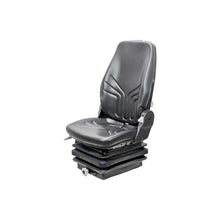 Grammer | MSG85/722 | Seat & Mechanical Suspension Kit | Case F Wheel Loader | Black Vinyl | 6958