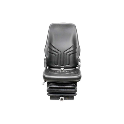 Grammer | MSG85/722 | Seat & Mechanical Suspension Kit | Case F Wheel Loader | Black Vinyl | 6958