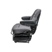 Sears | 5527E | Seat & Mechanical Suspension | Armrests | Charcoal Gray Fabric | 8008