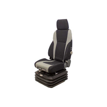 KAB | 65K4 | Seat & Air Suspension Kit | 24 Volt | Black/Gray Fabric | 8064