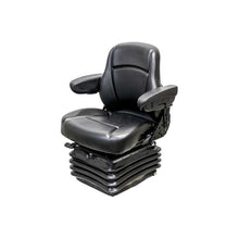 Sears | 5552 | 5552 Seat & Air Suspension | 24 Volt | Armrests | Black Vinyl | 8542