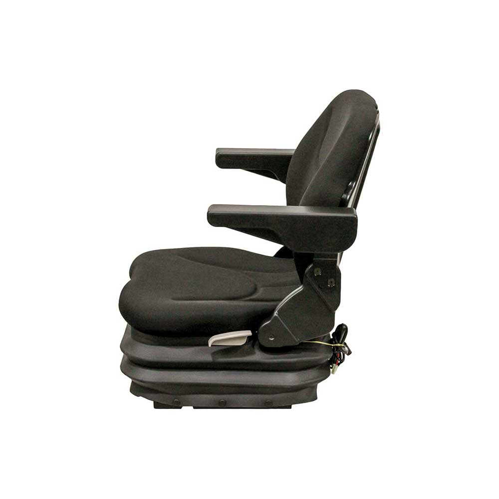 Pilot | Low Profile Seat and Air Suspension | OPS | Armrests | Black Fabric | 8564