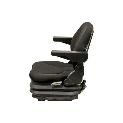 Pilot | Low Profile Seat and Air Suspension | OPS | Armrests | Black Fabric | 8564