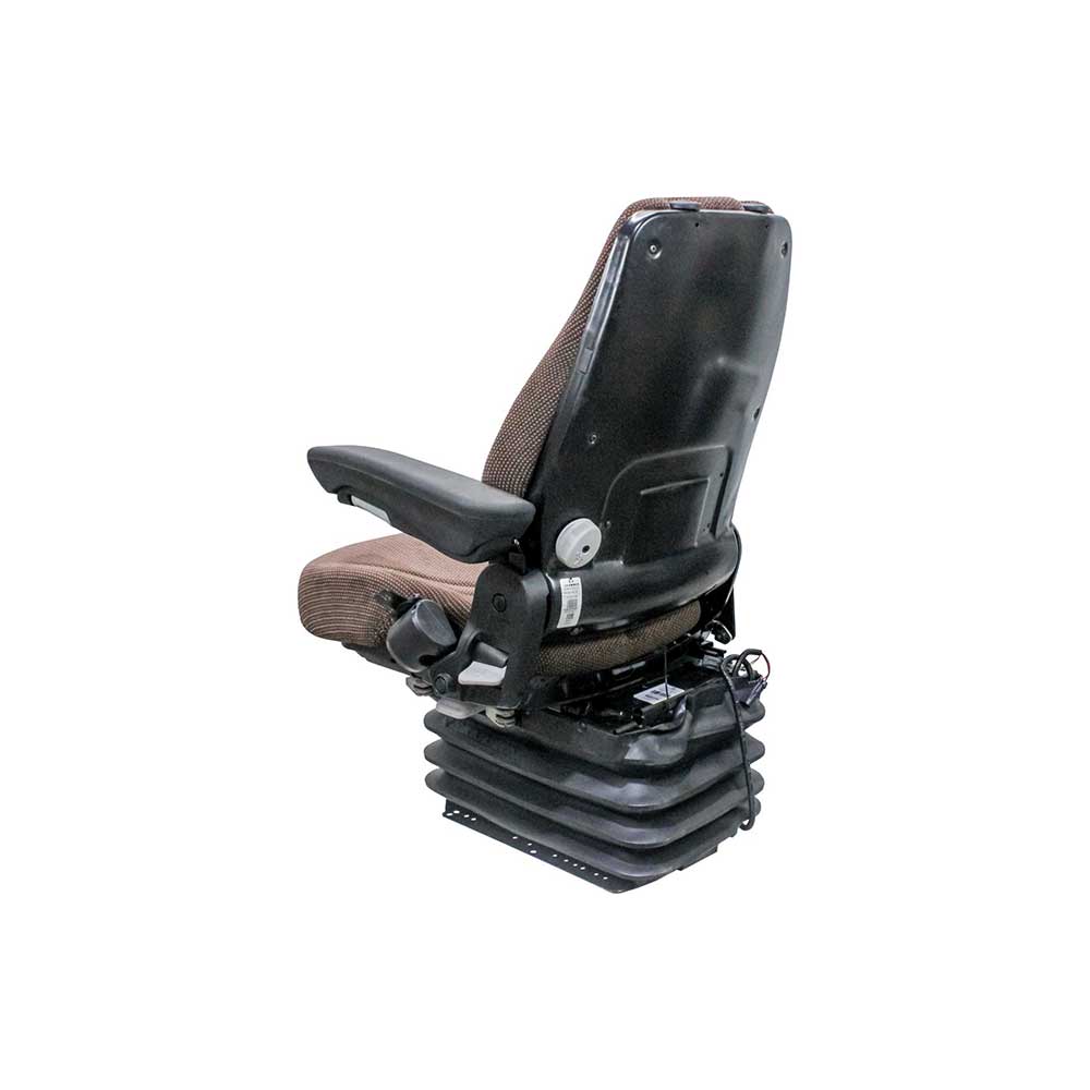 Uni Pro John Deere Combine Air Suspension Seat | AH227974-AXE48239 | Brown Fabric