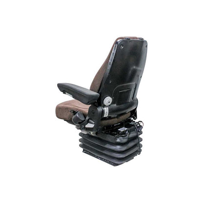 Uni Pro John Deere Combine Air Suspension Seat | AH227974-AXE48239 | Brown Fabric