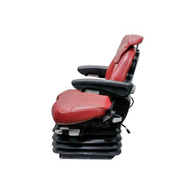 Grammer | MSG95GL/741 | Seat & DDS Air Suspension | Swivel | 12-Volt | Red Vinyl | 8863