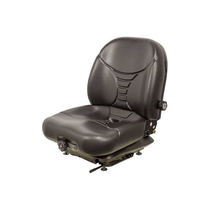 Milsco | V5300 | Seat & Mechanical Suspension | OPS | Slide Rails | Black Vinyl | 7924