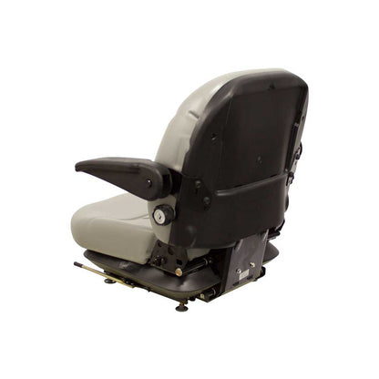 Milsco | V5300 | Seat & Mechanical Suspension | OPS | Armrests | Gray Vinyl | 7936