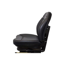 Milsco | CR100 | Seat & Mechanical Suspension | OPS | Slide Rails | Black Vinyl | 7939