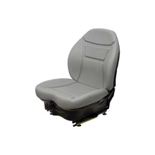 Milsco | CR100 | Seat & Mechanical Suspension | OPS | Slide Rails | Gray Vinyl | 8029