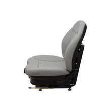 Milsco | CR100 | Seat & Mechanical Suspension | OPS | Slide Rails | Gray Vinyl | 8029