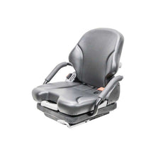Uni Pro Forklift Mechanical Suspension Seat | Black Vinyl