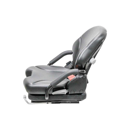 Uni Pro Hyster E-H-J-P-S Series Forklift Mechanical Suspension Seat | Black Vinyl