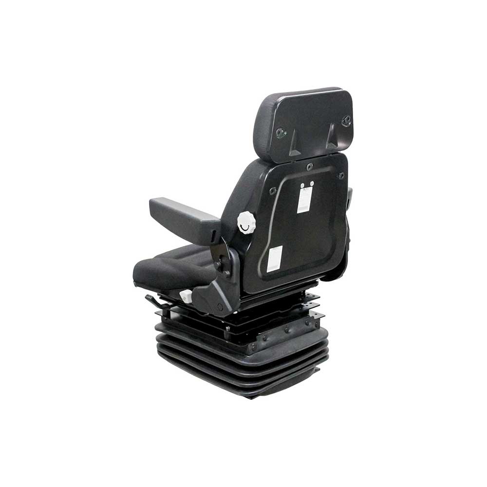 Pilot | Seat & Mechanical Suspension Kit | Case 870-2870 with Original Seat | Black Fabric | 6527