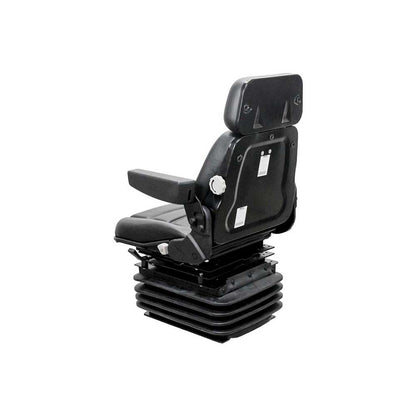 Pilot | Seat & Mechanical Suspension Kit | Case IH 5100 Maxxum | Black Vinyl | 6543