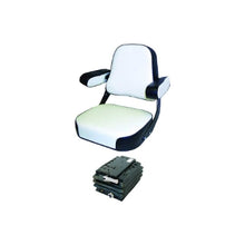 Uni Pro International Harvester 06-66 Series 56/MSG83 Mechanical Seat Kit | Black/White Vinyl