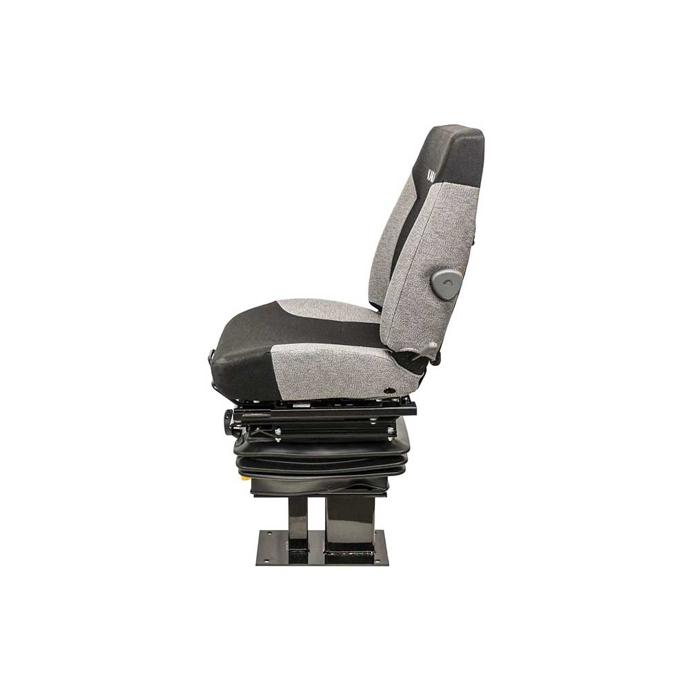 KAB | 111 | Seat & Mechanical Suspension Kit | Caterpillar 416-450 Backhoe | Multi-Gray Fabric | 6882