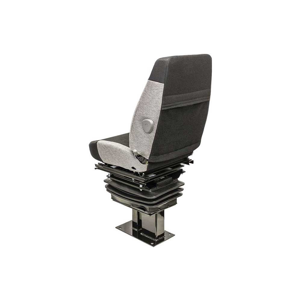 KAB | 111 | Seat & Mechanical Suspension Kit | Caterpillar 416-450 Backhoe | Multi-Gray Fabric | 6882