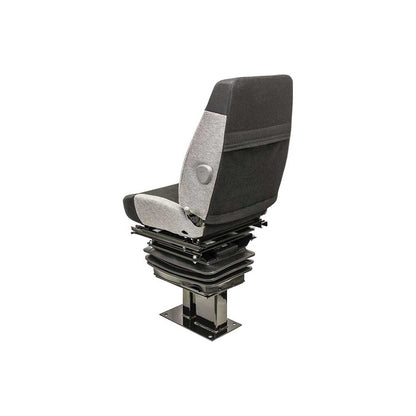 KAB | 111 | Seat & Mechanical Suspension Kit | Caterpillar 416-450 Backhoe | Multi-Gray Fabric | 6882