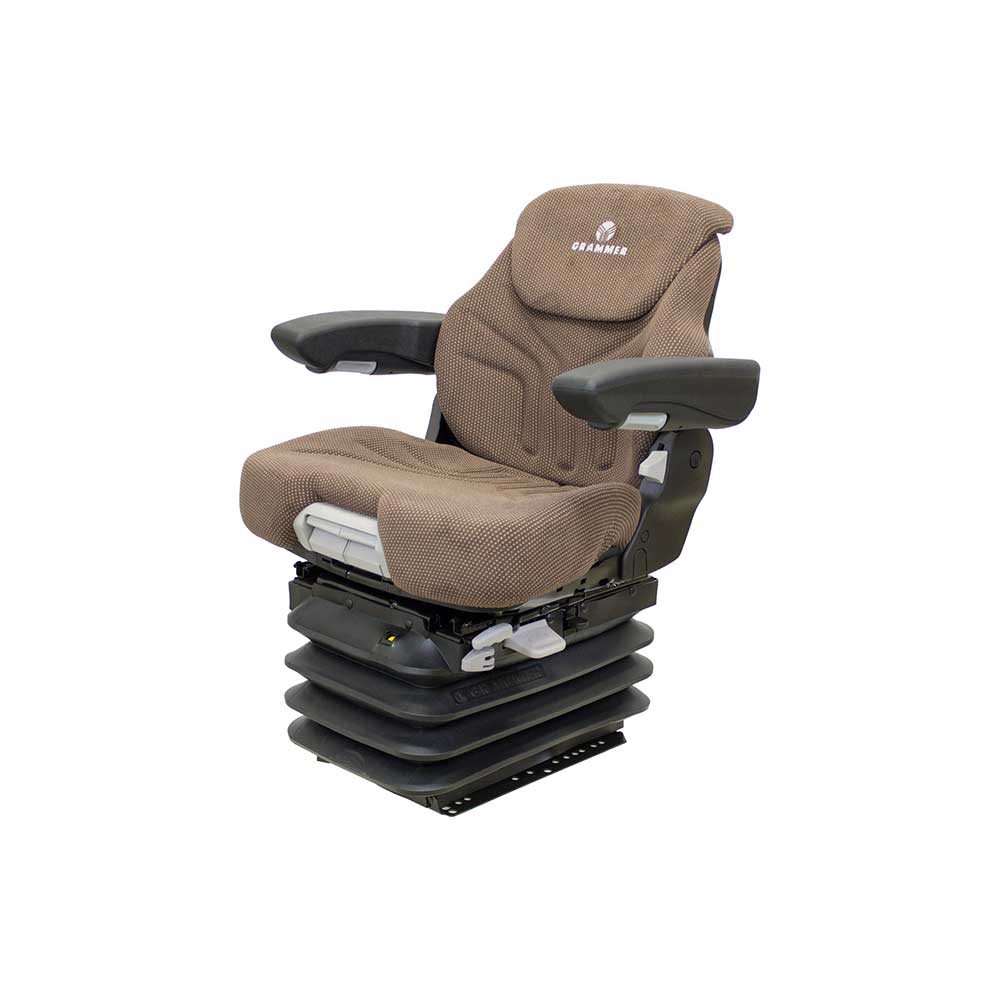 Grammer | MSG95GL/741 | Seat & DDS Air Suspension Kit | John Deere 7020-7030 | Brown Fabric | 6890