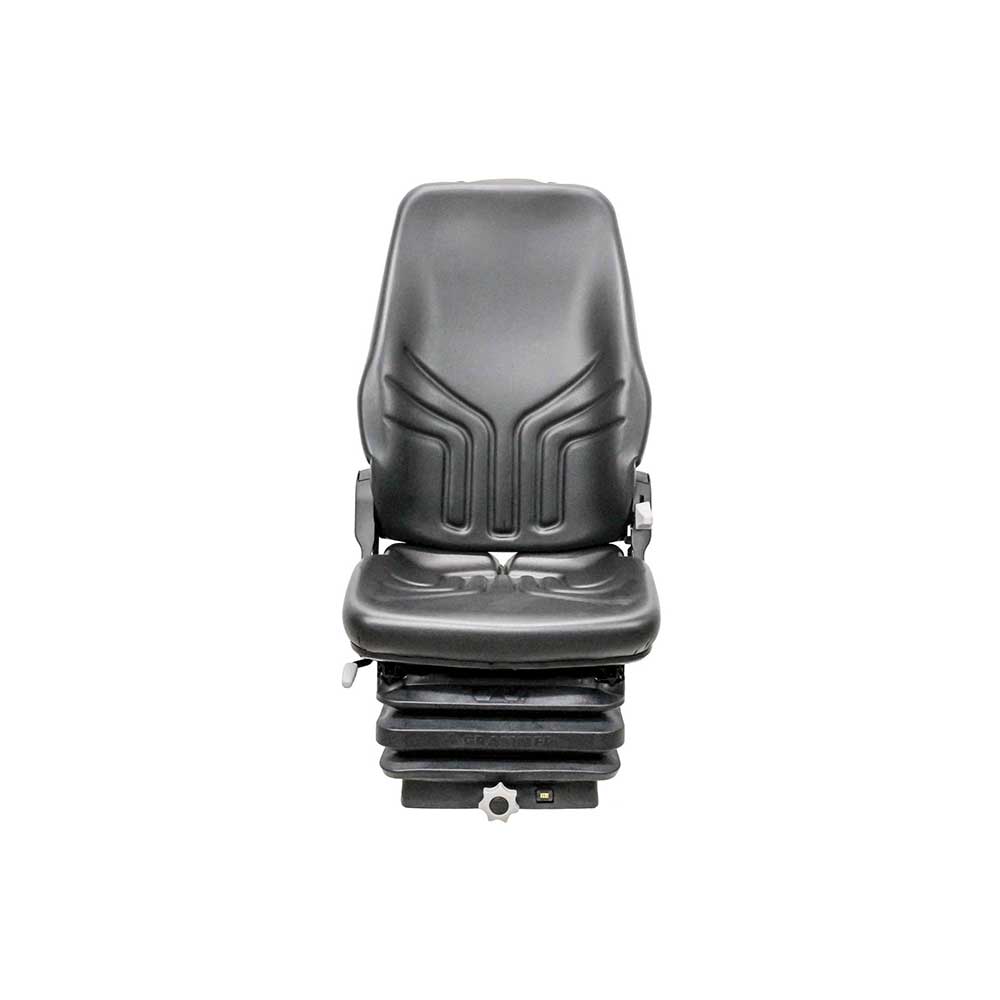 Grammer | MSG85/722 | Seat & Mechanical Suspension Kit | Case L Dozer | Black Vinyl | 6966