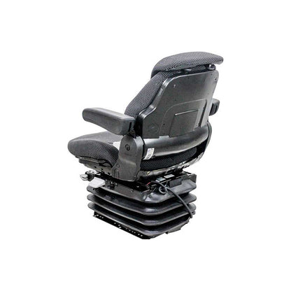 Grammer | MSG95/731 | Seat & Air Suspension Kit | Allis Chalmers 8000 | Black/Gray Fabric | 6969