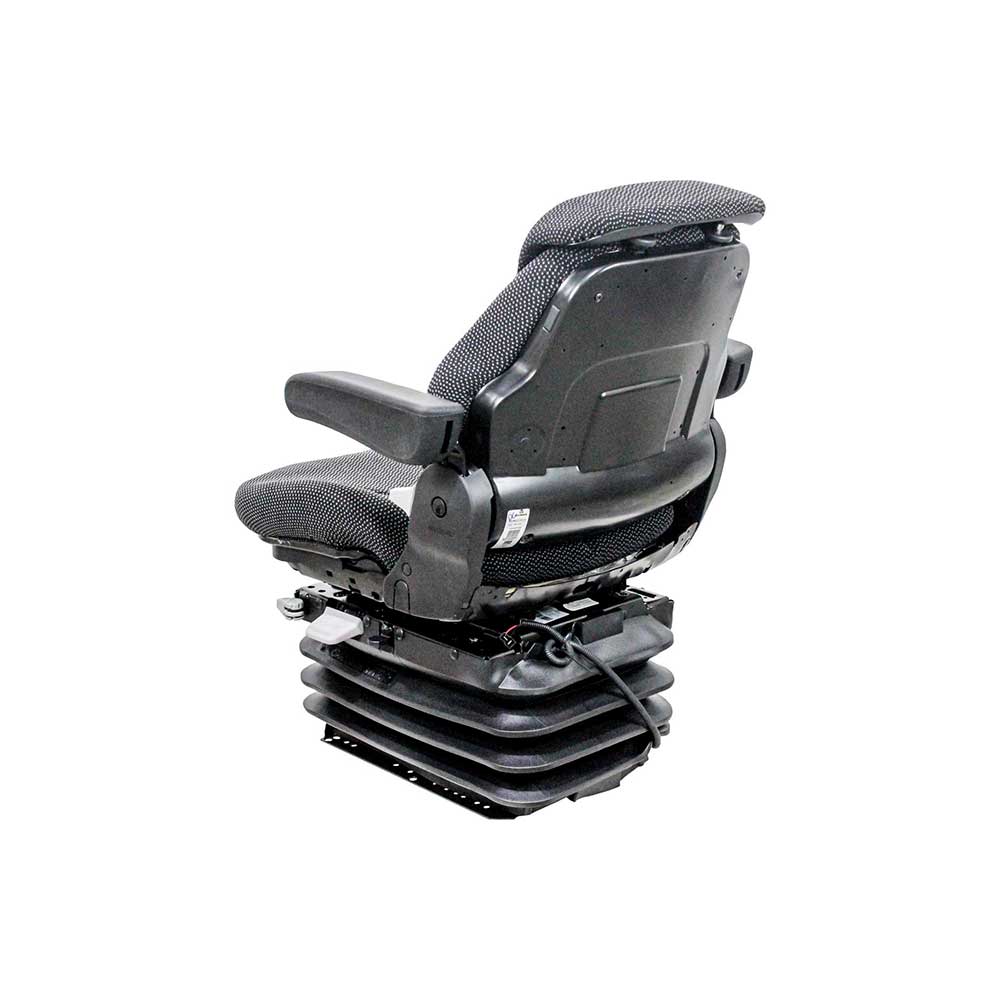 Grammer | MSG95/731 | Seat & Air Suspension Kit | AGCO Allis/White | Black/Gray Fabric | 6970