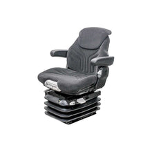 Uni Pro Case 90-94 Series 1057 Air Suspension Seat Kit | Black/Gray Fabric
