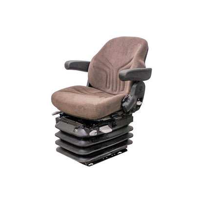 Uni Pro John Deere 5M-7030 Series Seat & Air Suspension Seat | SJ20768 | Brown Fabric