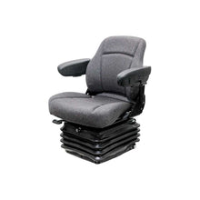 Sears | 5552 | Seat & Air Suspension | 12 Volt | Armrests | Gray Fabric | 8691