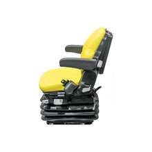 Grammer | MSG95/721 | Seat & Air Suspension | 12-Volt | Armrests | Yellow Vinyl | 8723