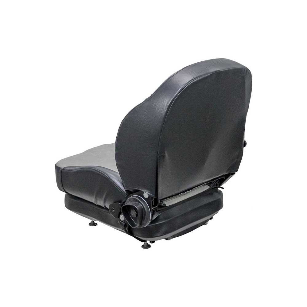 Seats Inc | I3M  | Seat & Mechanical Suspension | OPS Ready | Slide Rails | Black/Gray Vinyl | 8741
