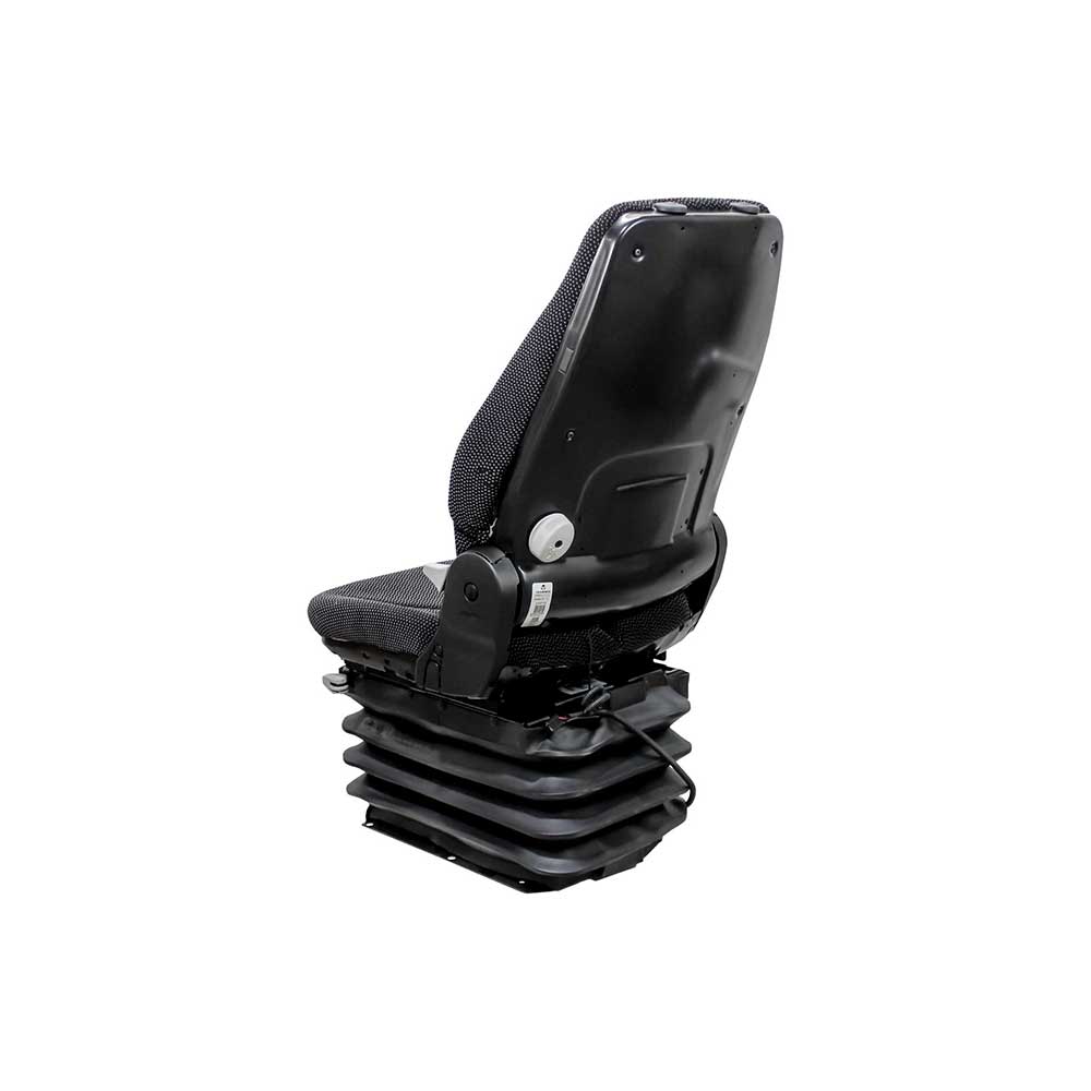 Uni Pro 722 Air Suspension Seat | 12-Volt | Black/Gray Fabric