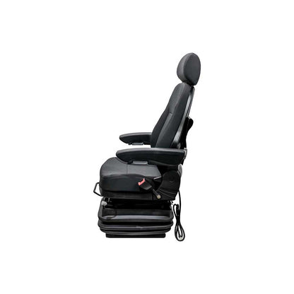 Uni Pro 603 Air Suspension Seat | 12-Volt | Black Fabric