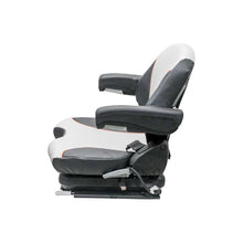 Grammer | MSG65/531 | Seat & Mechanical Suspension | OPS | Black/Silver Vinyl/Orange Piping | 8797