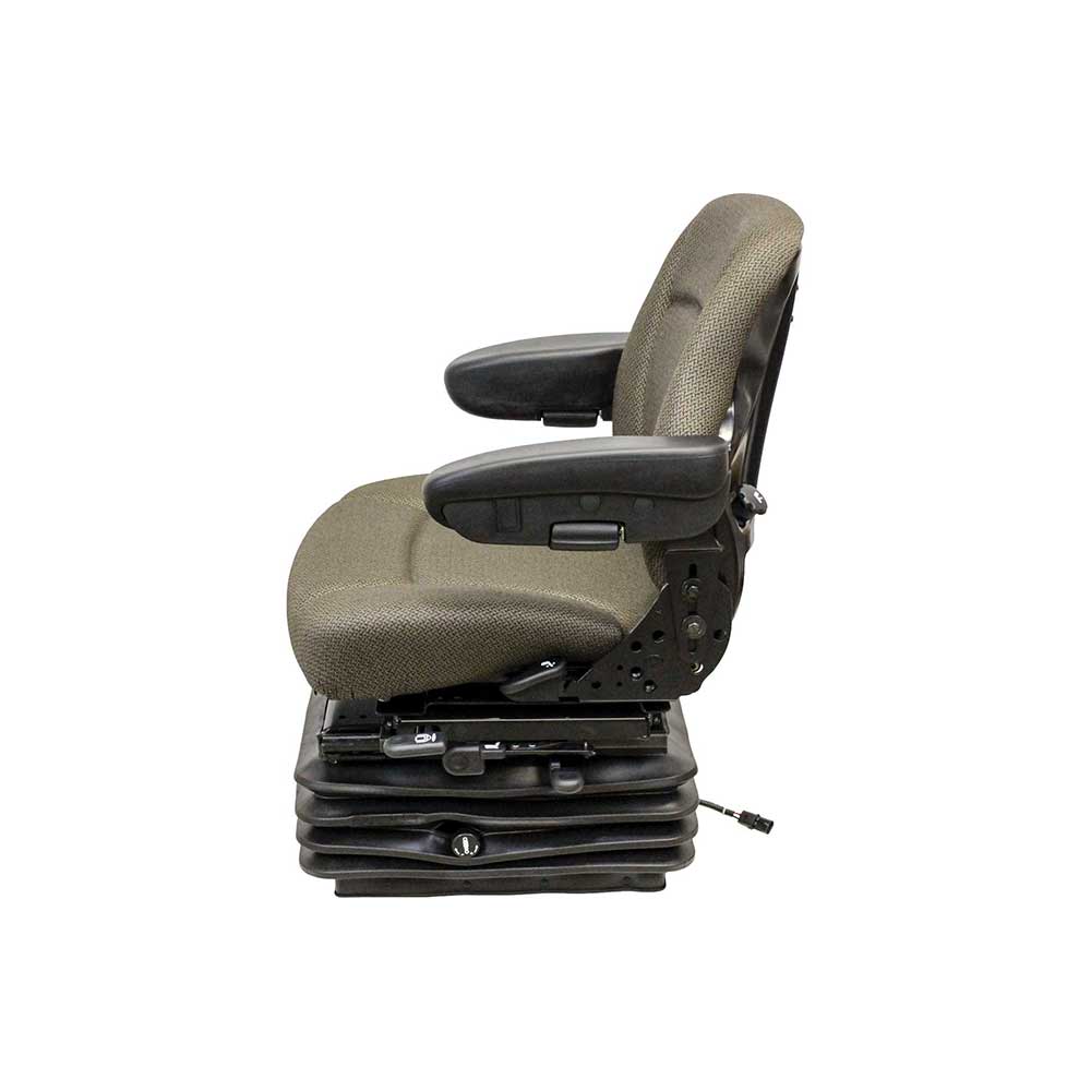 Uni Pro John Deere 7000-7010 Series 1000 Air Suspension Seat Kit | Brown Fabric