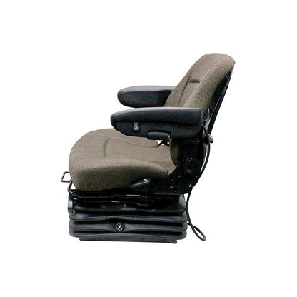 Uni Pro John Deere 7000-7010 Series 1003 Air Suspension Seat Kit | Brown Fabric