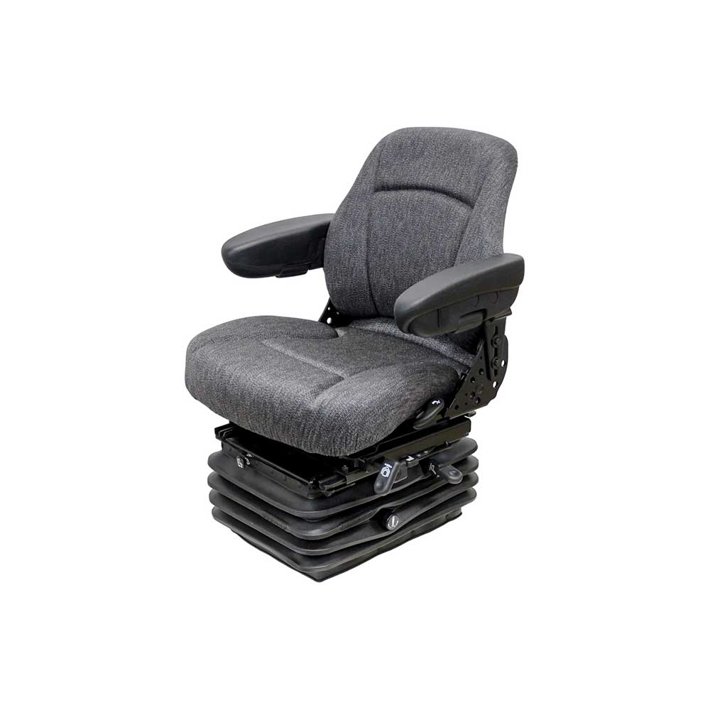 Uni Pro Case IH Magnum-MX-Steiger-STX/New Holland-Ford T-TG-TJ 1000 Air Seat Kit | Gray Fabric