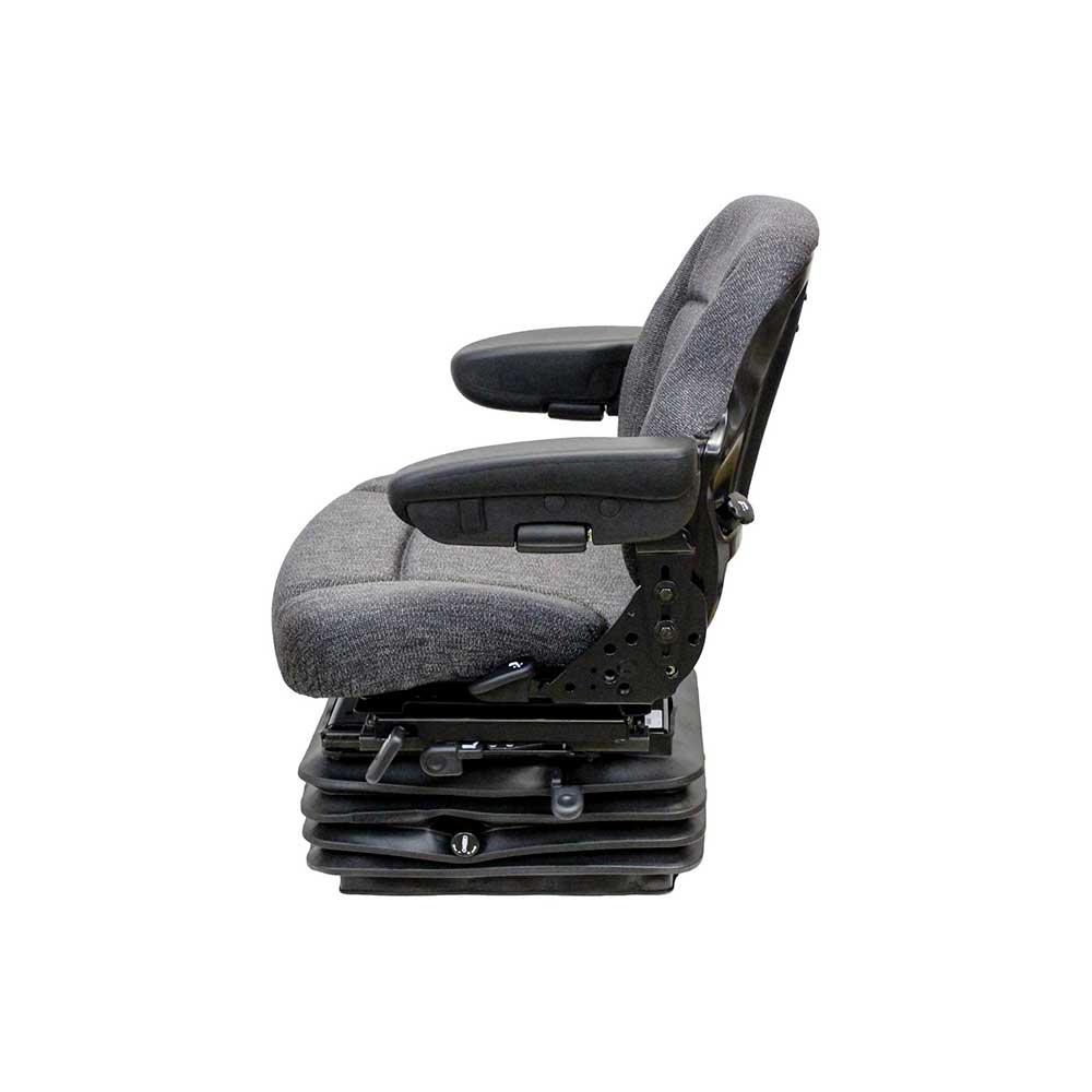 Uni Pro Case IH Magnum-MX-Steiger-STX/New Holland-Ford T-TG-TJ 1000 Air Seat Kit | Gray Fabric