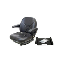 Uni Pro Kubota M Series 242 Mechanical Suspension Seat Kit | Original Vanguard | Black Vinyl