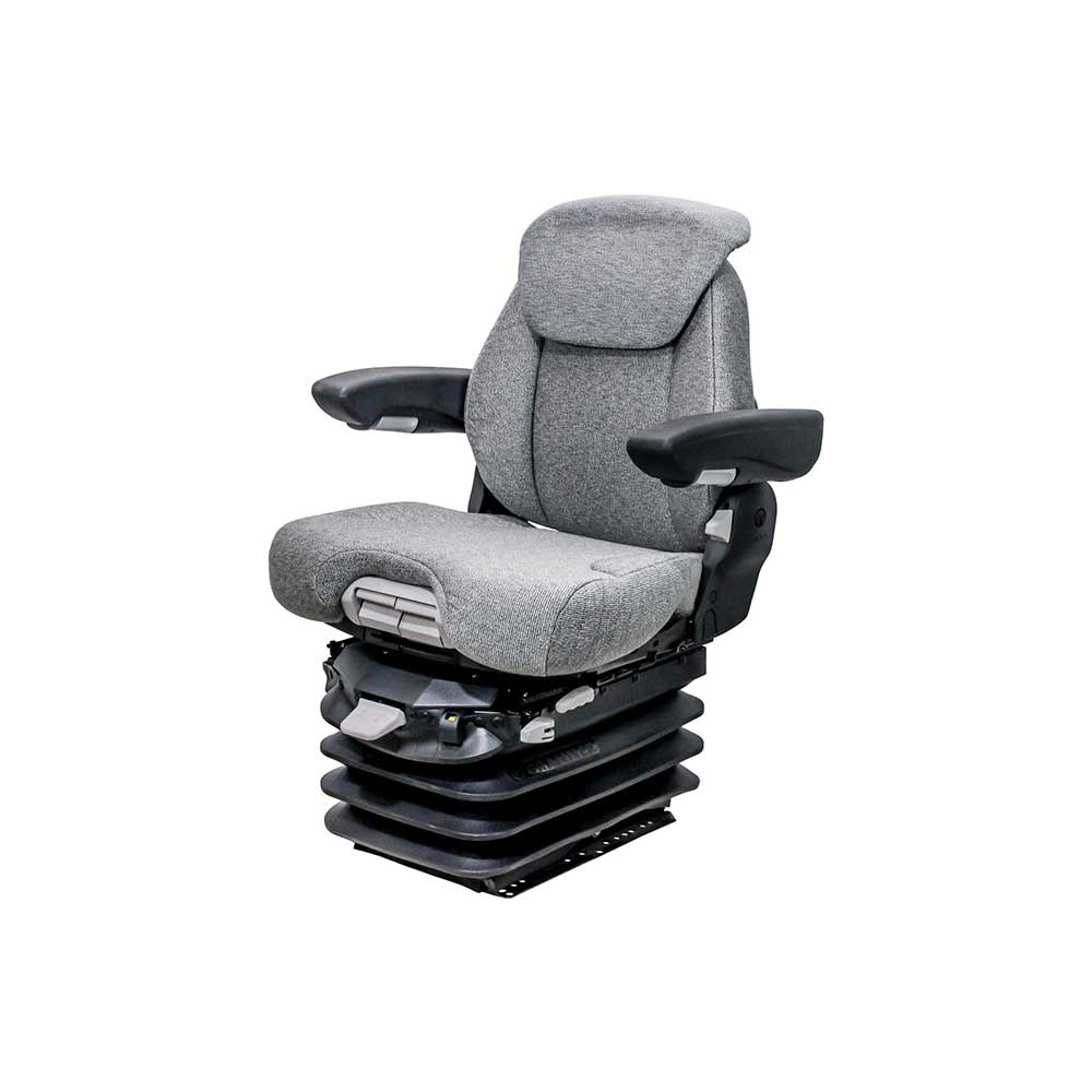 Grammer | MSG95/741 | Seat & Air Suspension Kit | Case IH 5100-5200 Maxxum | Gray Fabric | 6902