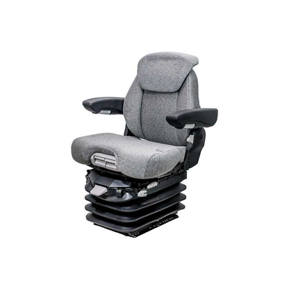 Grammer | MSG95/741 | Seat & Air Suspension Kit | Case IH 5100-5200 Maxxum | Gray Fabric | 6902