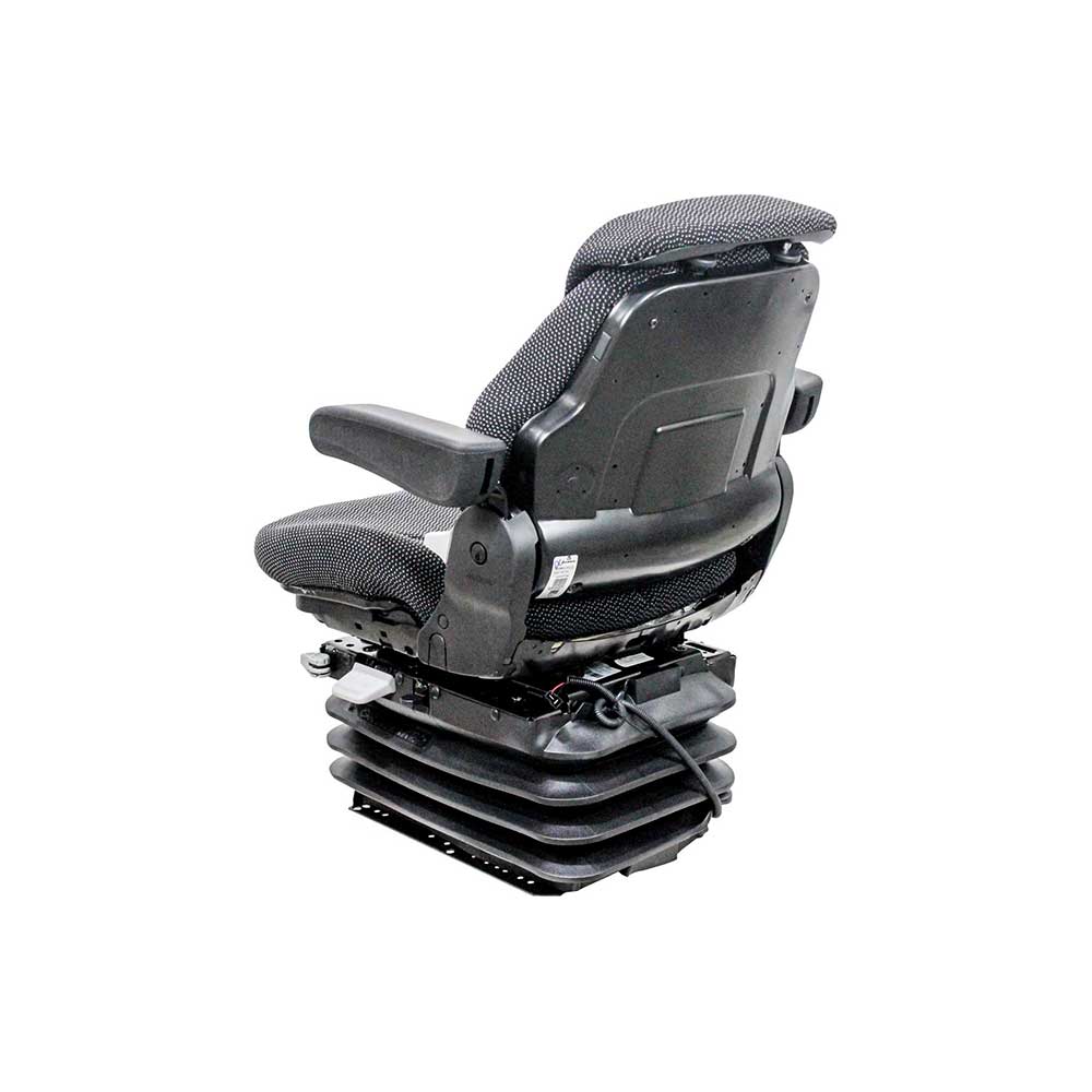 Uni Pro Case 870-2870 Sears Series 1057 Air Suspension Seat Kit | Black/Gray Fabric