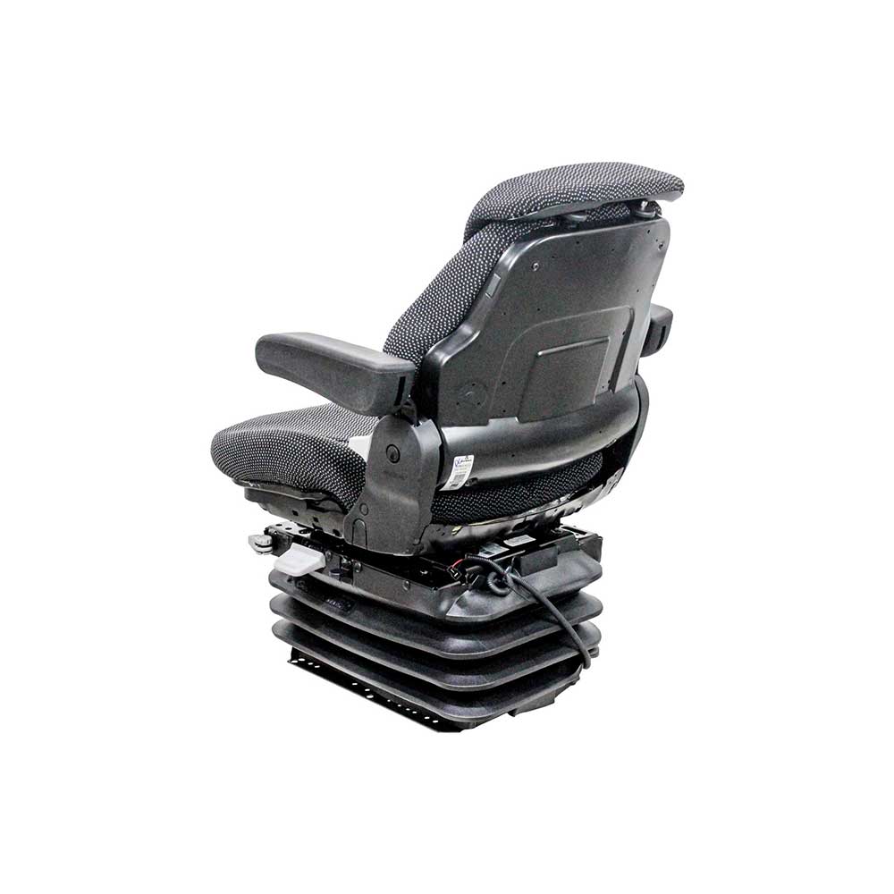 Uni Pro Case IH 5100-5200 Series Maxxum 1057 Air Suspension Seat Kit | Black/Gray Fabric