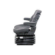 Uni Pro New Holland-Ford 7410-TW Series 1057 Air Suspension Seat Kit | Black/Gray Fabric