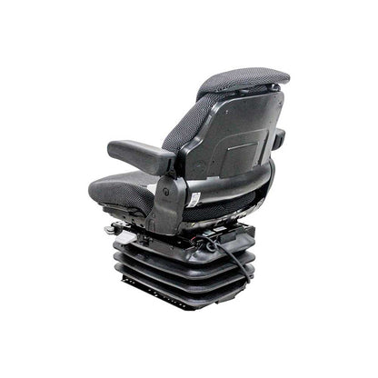 Uni Pro Massey Ferguson Bostrom Flat Floor Series 1057 Air Seat Kit | Black/Gray Fabric