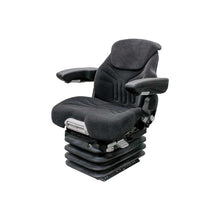 Grammer | MSG95/741 | Seat & Air Suspension Kit | AGCO Allis/White | Black/Gray Fabric | 6722