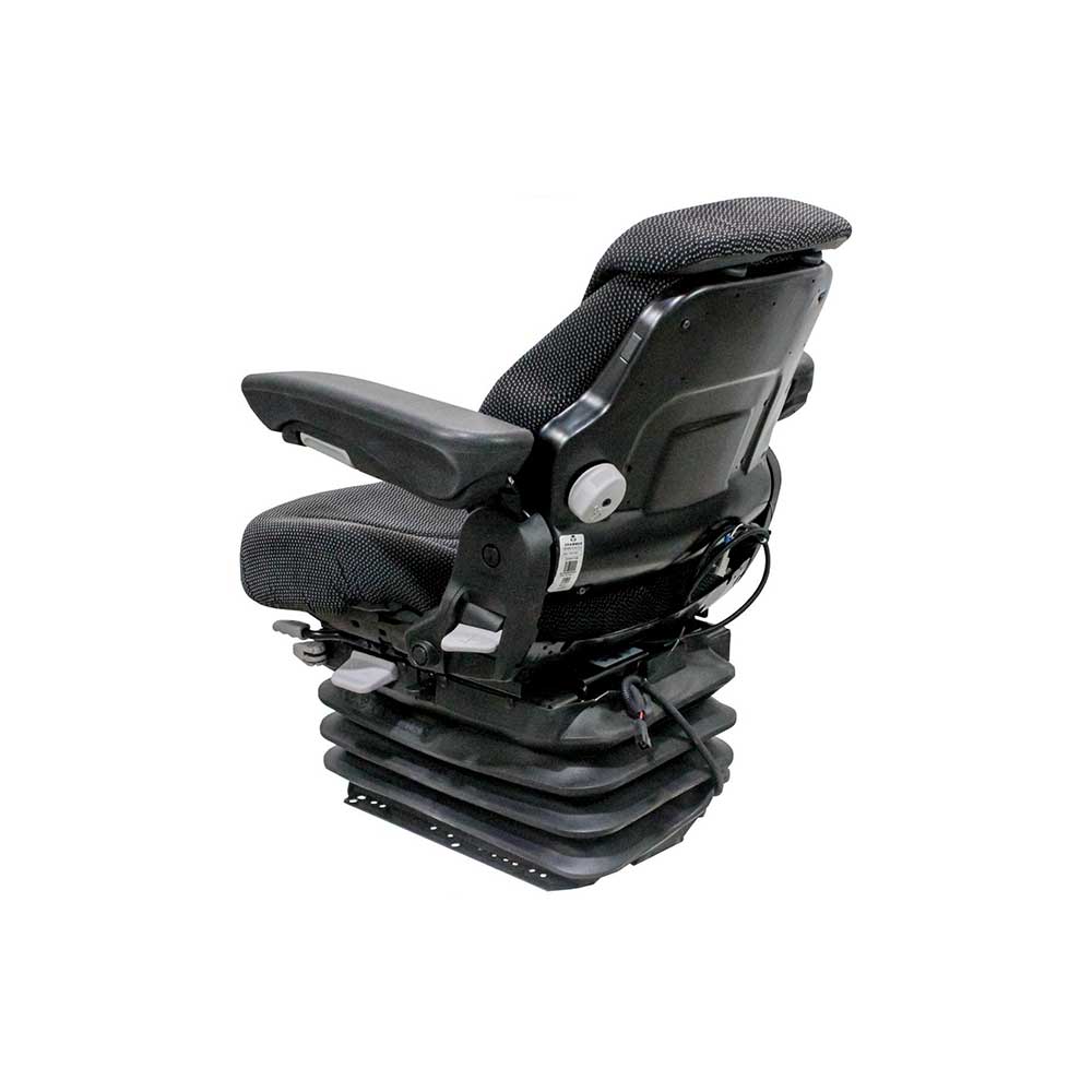 Uni Pro Massey Ferguson Bostrom Flat Floor Series 1060 Air Seat Kit | Black/Gray Fabric